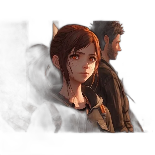 face, jacket, mask, weapon transparent PNG cut-out