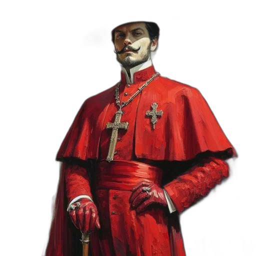 staff, face, crown, hat transparent PNG cut-out