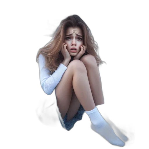 face, dress, photorealistic, concept art transparent PNG cut-out