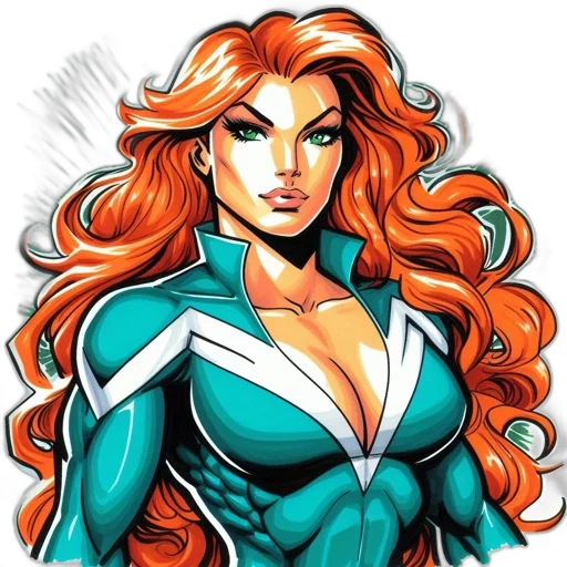 comic book art, cartoon, concept art, fantasy art transparent PNG cut-out