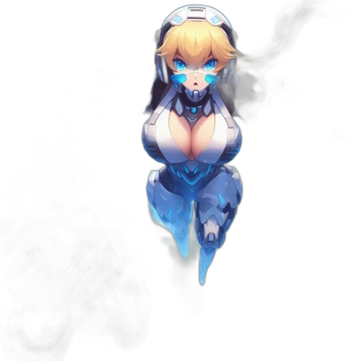 dress, staff, robot, mask transparent PNG cut-out