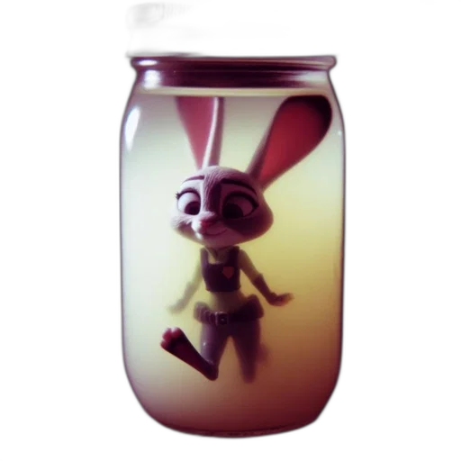 bottle, dress, animal, creature transparent PNG cut-out