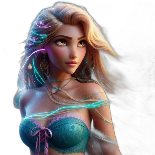 jewelry, dress, fantasy art, concept art transparent PNG cut-out