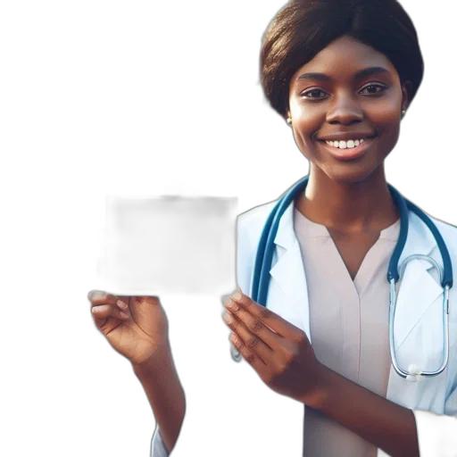 staff, 3d render, young, woman transparent PNG cut-out