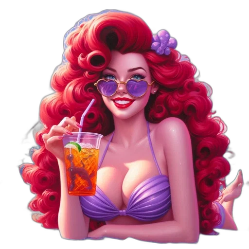vaporwave, cartoon, pixel art, concept art transparent PNG cut-out