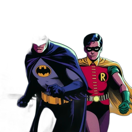 comic book art, concept art, cartoon, two transparent PNG cut-out