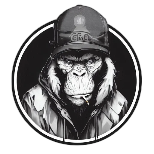 jacket, hat, face, animal transparent PNG cut-out