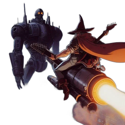 robot, weapon, dragon, concept art transparent PNG cut-out