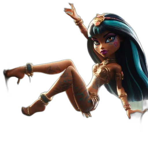 concept art, fantasy art, 3d render, comic book art transparent PNG cut-out
