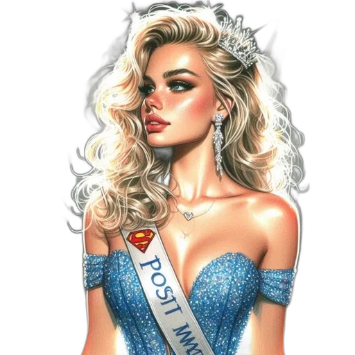 crown, jewelry, dress, cartoon transparent PNG cut-out