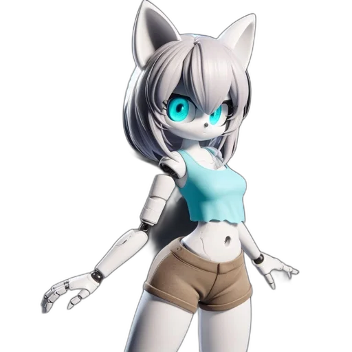 robot, staff, creature, animal transparent PNG cut-out