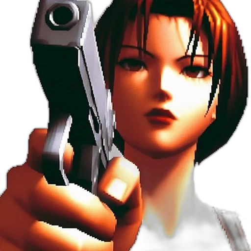 weapon, face, robot, staff transparent PNG cut-out