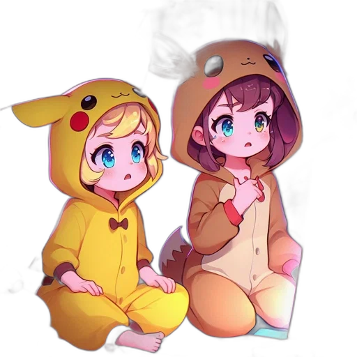 pixel art, anime, concept art, watercolor transparent PNG cut-out