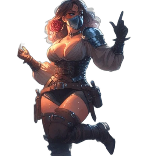 staff, weapon, dress, concept art transparent PNG cut-out