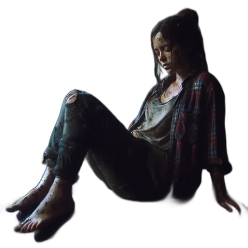 face, dress, shoes, mask transparent PNG cut-out