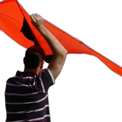 umbrella, staff, weapon, man transparent PNG cut-out
