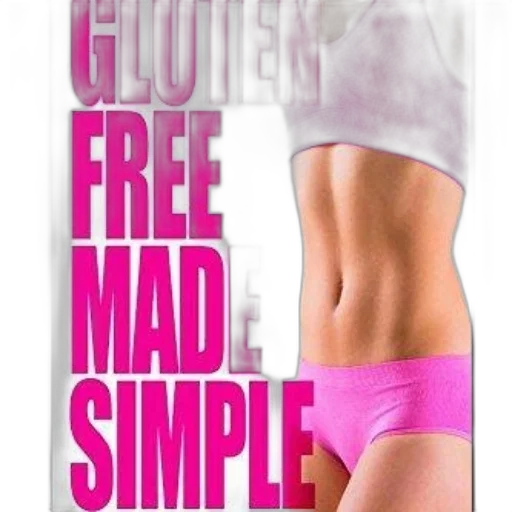 gluten, free, made, simple transparent PNG cut-out