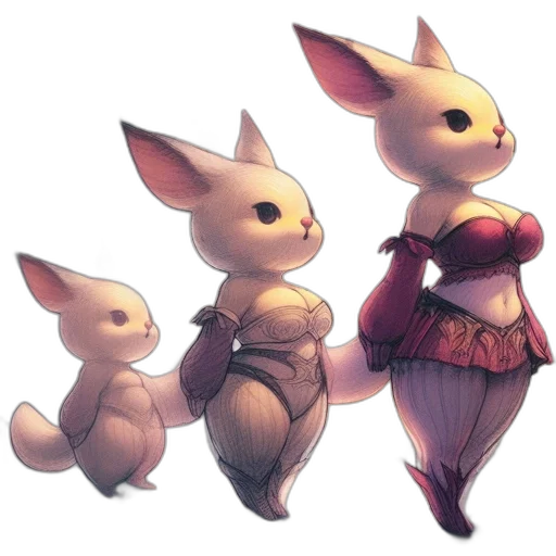 dress, concept art, fantasy art, 3d render transparent PNG cut-out