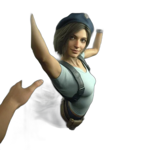 staff, weapon, face, robot transparent PNG cut-out