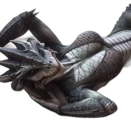 dragon, creature, animal, weapon transparent PNG cut-out
