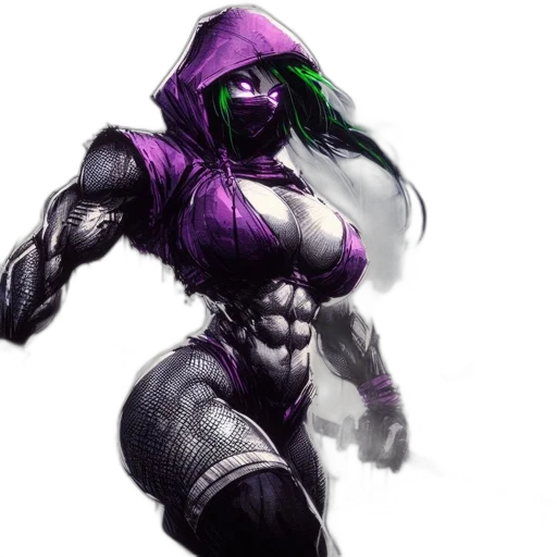 mask, robot, concept art, cyberpunk transparent PNG cut-out