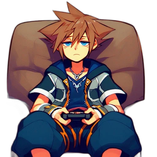 pixel art, concept art, anime, cartoon transparent PNG cut-out