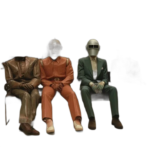 mask, jacket, furniture, robot transparent PNG cut-out