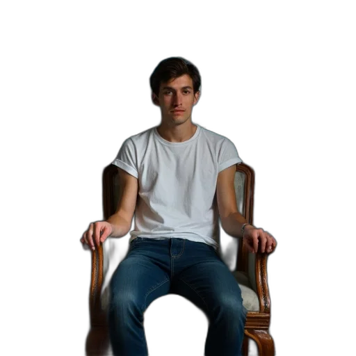 furniture, staff, face, jacket transparent PNG cut-out