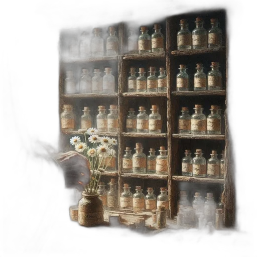 bottle, furniture, food, staff transparent PNG cut-out