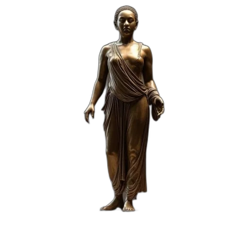 dress, jewelry, staff, 3d render transparent PNG cut-out