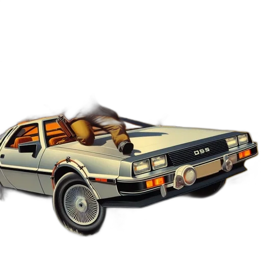 car, concept art, 3d render, photorealistic transparent PNG cut-out
