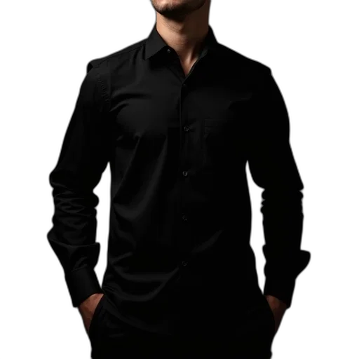 staff, jacket, face, dress transparent PNG cut-out