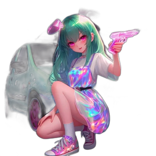 car, weapon, dress, robot transparent PNG cut-out