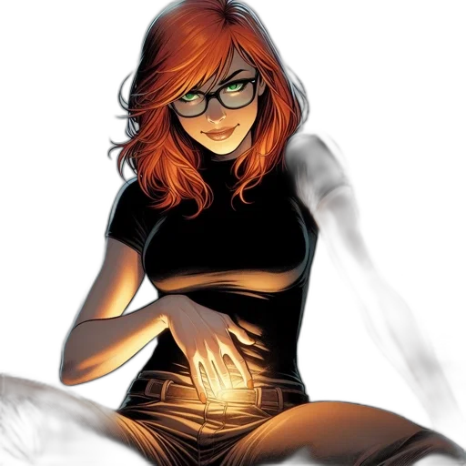 dress, comic book art, concept art, cartoon transparent PNG cut-out