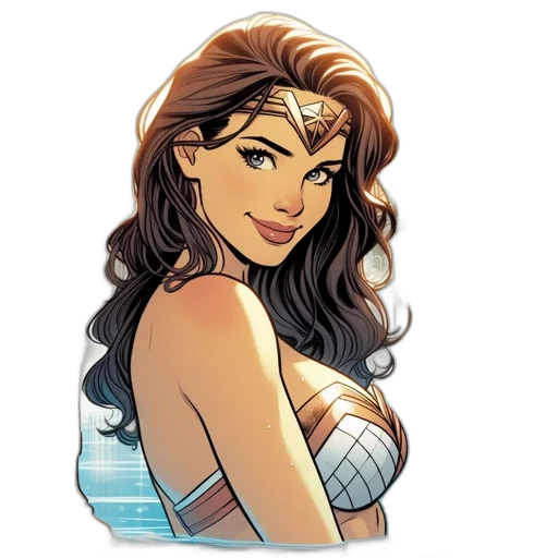 comic book art, cartoon, concept art, fantasy art transparent PNG cut-out