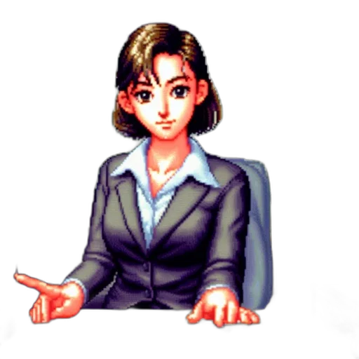 staff, jacket, face, jewelry transparent PNG cut-out