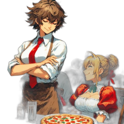 food, staff, concept art, pixel art transparent PNG cut-out