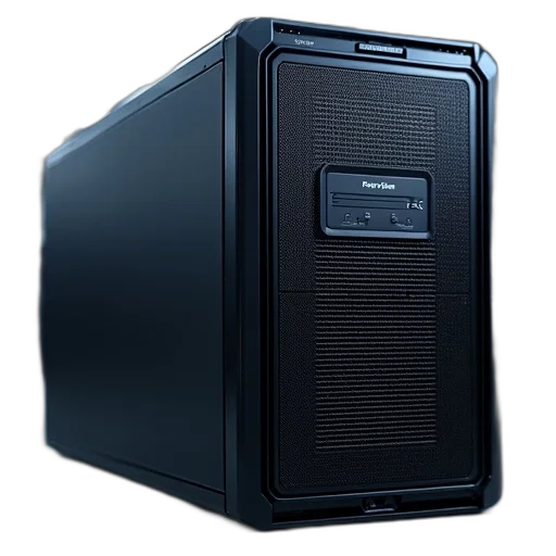 3d render, server, proliance, m6e transparent PNG cut-out