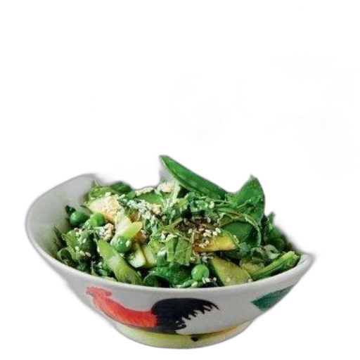 food, photorealistic, 3d render, green transparent PNG cut-out