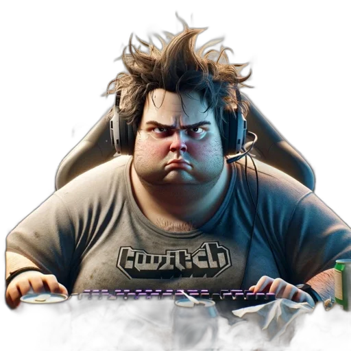 staff, creature, face, hair transparent PNG cut-out