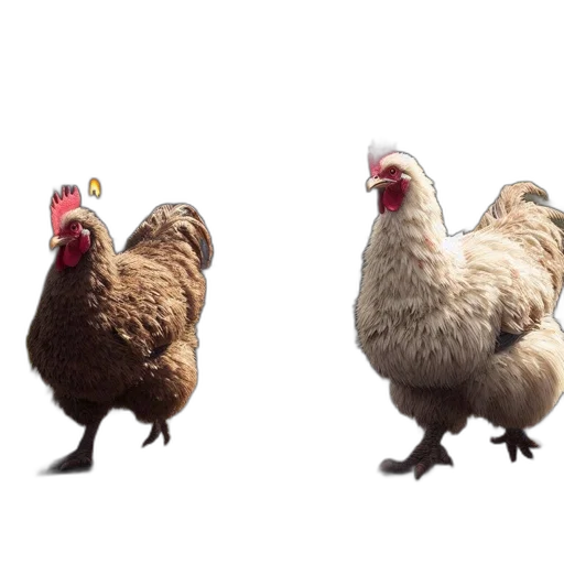 animal, food, creature, 3d render transparent PNG cut-out