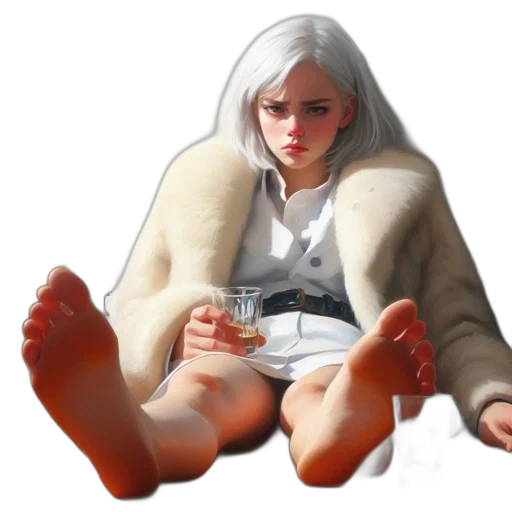 jacket, shoes, dress, face transparent PNG cut-out