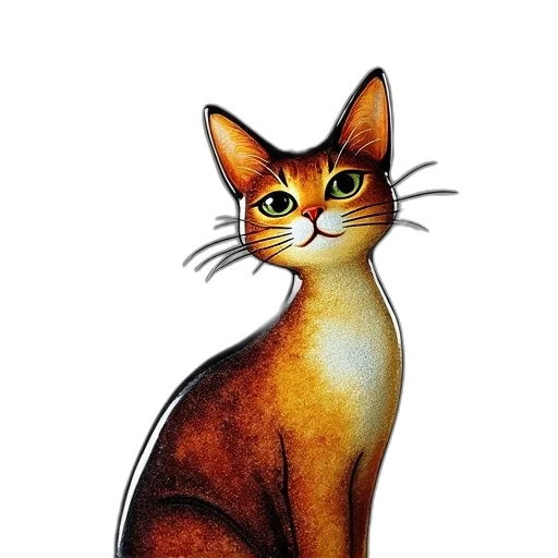 staff, animal, photorealistic, watercolor transparent PNG cut-out