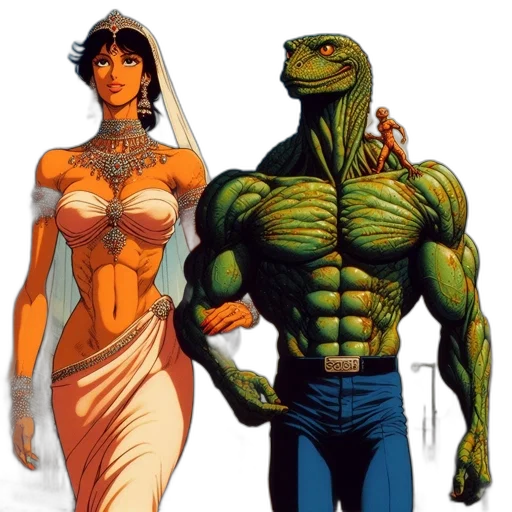 comic book art, concept art, fantasy art, pixel art transparent PNG cut-out