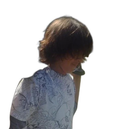 dress, jacket, hair, face transparent PNG cut-out