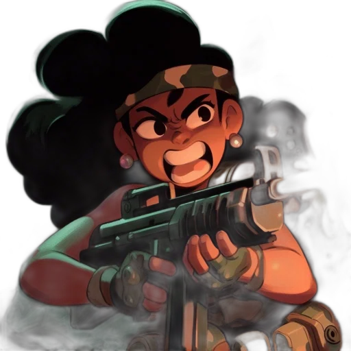 weapon, face, concept art, cartoon transparent PNG cut-out