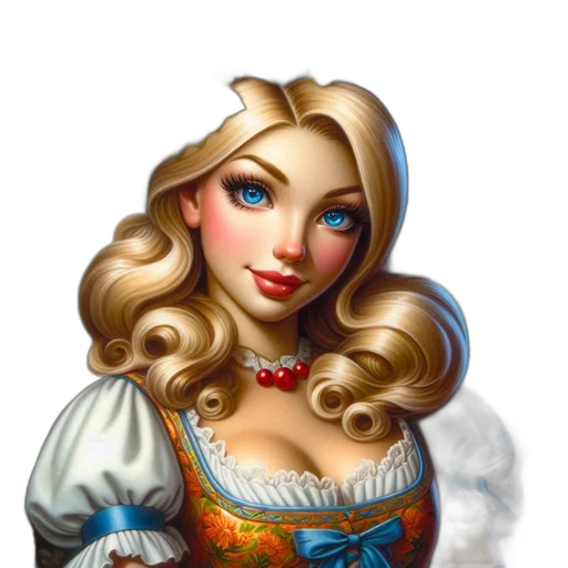dress, jewelry, face, crown transparent PNG cut-out