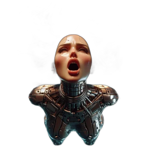 robot, mask, face, jewelry transparent PNG cut-out