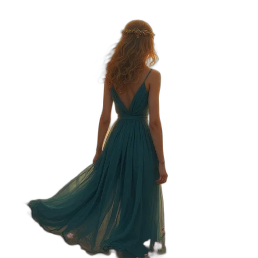 dress, jewelry, concept art, photorealistic transparent PNG cut-out