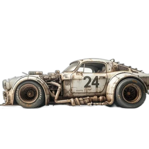 car, weapon, animal, concept art transparent PNG cut-out